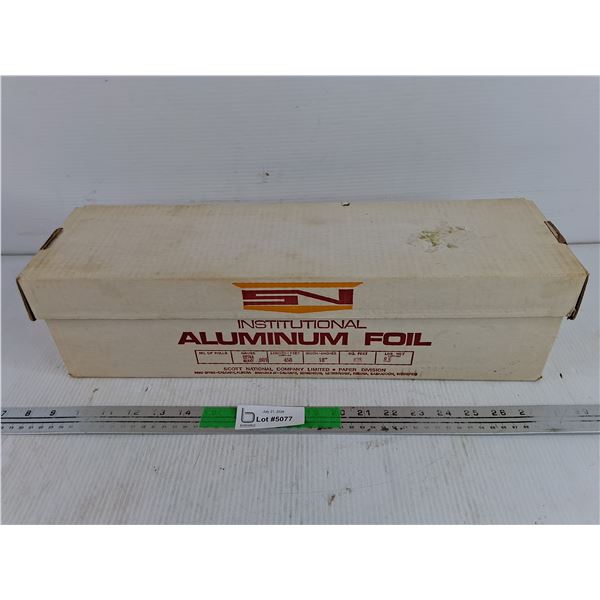 Institutional Aluminum Foil