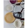 Image 3 : Glass Bowl, Knife Box, Lounge Pants, Boot Liners, Tea Cup, Remote, Misc