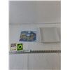 Image 1 : Nintendo Switch Pokémon Scarlet Case, (2) Cards, and Ceramic Plate