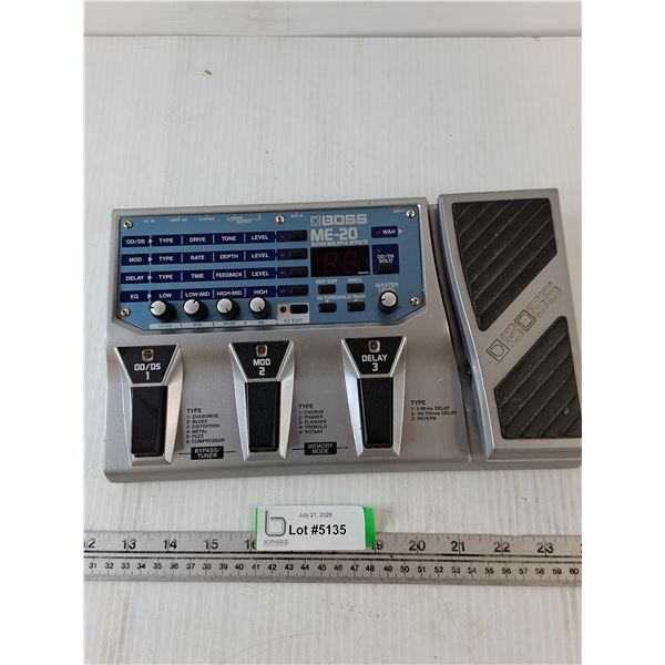 Boss ME-20 Guitar Multiple Effects System