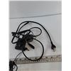 Image 10 : (4) Retro Cell Phones, (3) Energizer Batteries, (2) User Manuals, Misc Cords and Landline Phone Stan