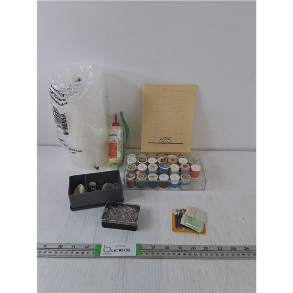 Sewing Accessories, Half Package 500ml Containers, Misc