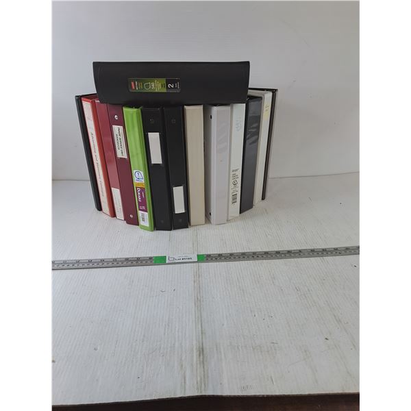 Large Assortment Of Binders