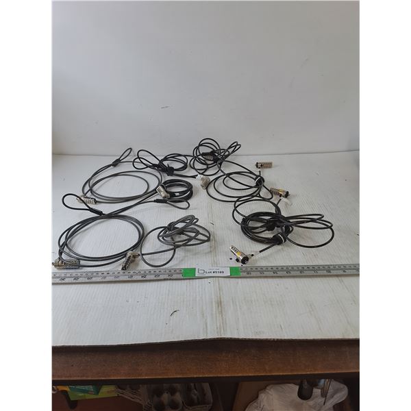 (8) Security Cable Locks
