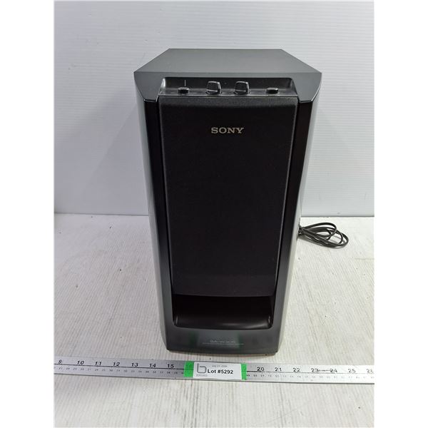 Sony SA-W305 Powered Active Subwoofer-powers on-untested-as is