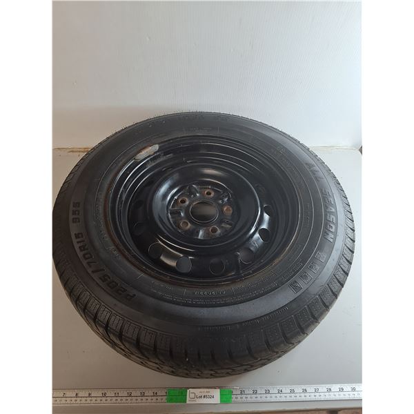 Motomaster P205 x 70 R15 SE Tire & Rim- Can't Ship