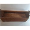 Image 2 : Wooden Toolbox 30" x 10.25" x 14" & Contents- Can't Ship