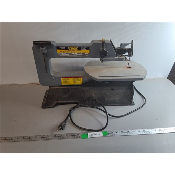 Trademaster 16" Variable Speed Scroll Saw- Powers On, Can't Ship