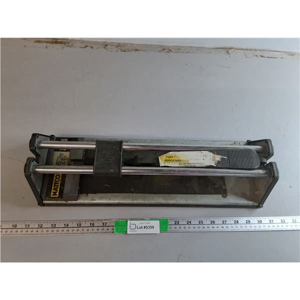 Nattco 13" Tile Cutter