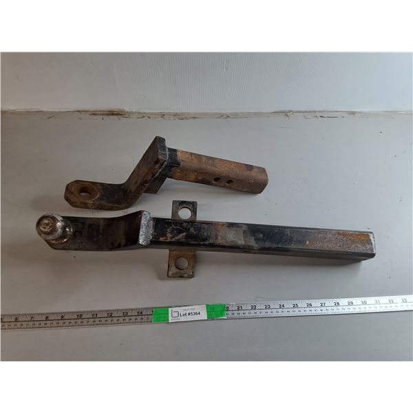 (2) Trailer Hitches & Ball- Can't Ship