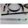 Image 3 : Coleman Propane Rail, Hose, Caster Wheel, Metal Band