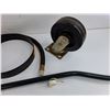 Image 4 : Coleman Propane Rail, Hose, Caster Wheel, Metal Band