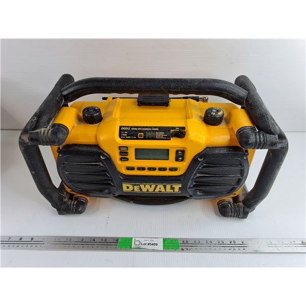 DeWalt Work Site Charger/Radio - As Is