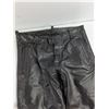 Image 2 : Leather Pants - Size 32