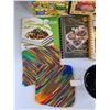 Image 3 : Muffin Cups, Cookbooks, Tapes, Large Ceramic Mug, Housekeeping Hints Book, Misc