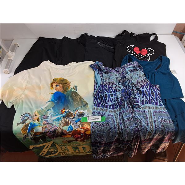 Pants, Evening Dresses, T Shirt - Size M - L