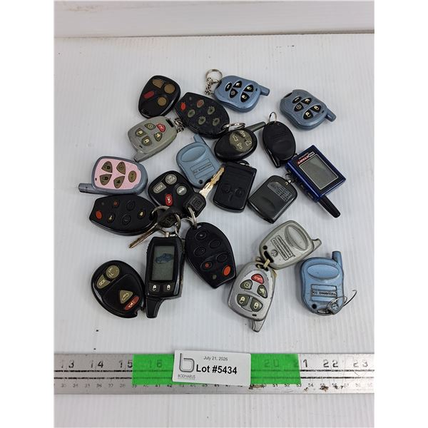 Car Alarm Fobs - As Is