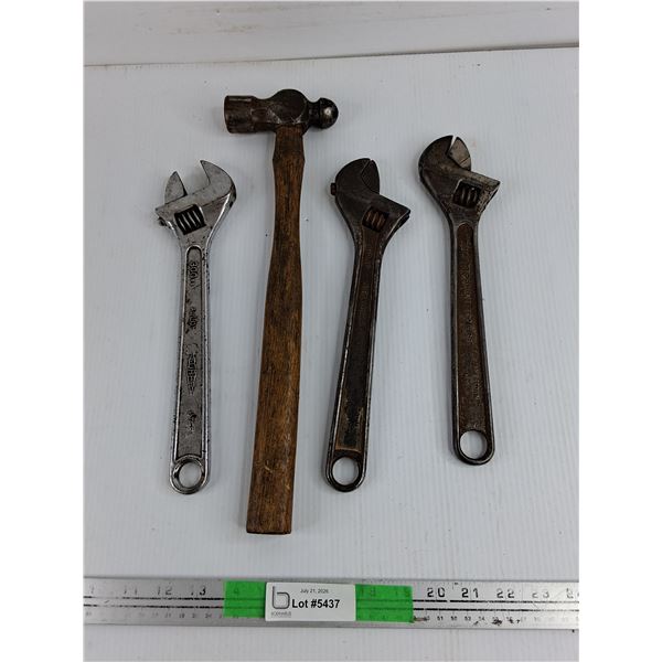 Adjustable Wrenches & Mallet