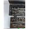 Image 2 : Tool Box, Wrenches, Sockets, Vise Grips, Measuring Tape, Misc