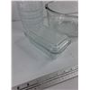 Image 3 : Glass Bowls & Butter Dish