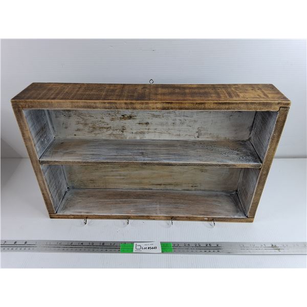 Wall Hanging Shelf 21" x 14" x 4", PICKUP PREFERRED