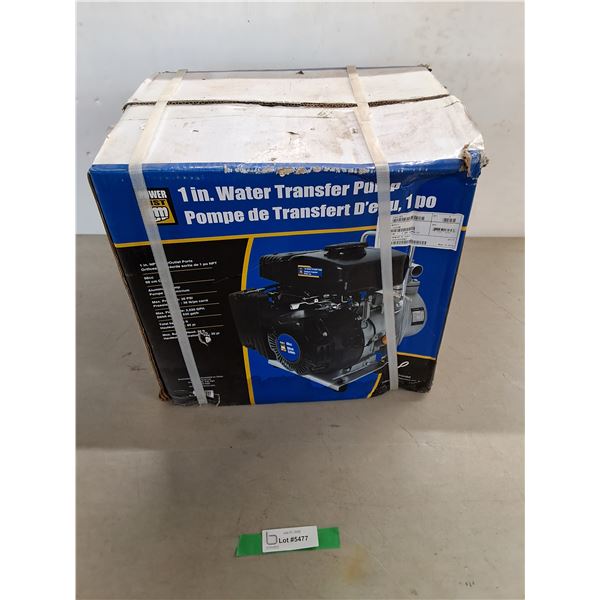 *Power Fist 1 inch Water Transfer Pump - Sealed, Pickup Only