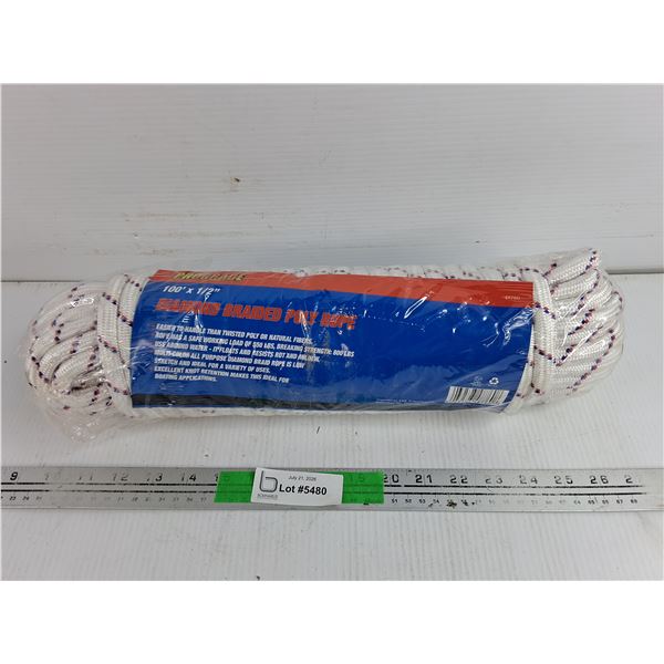 Diamond Braided Poly Rope
