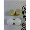 Image 2 : (4) Candles, (2) Wall Candle Holders