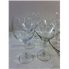 Image 5 : (3) Wine Glasses 8.5'', (7) Cocktail Glasses 6'', Hair Curler Set