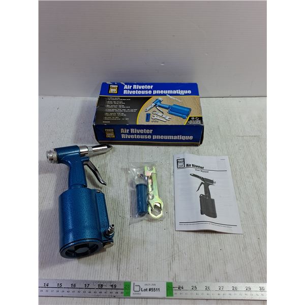 Power Fist Air Riveter with User Manual