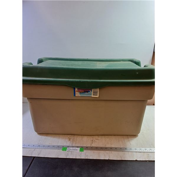 Rubbermaid Hinged Storage Tote - 27.5 x 17 x17, Pickup Only