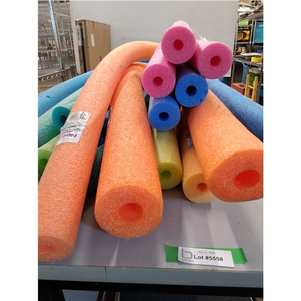 *Assorted Pool Noodles - 12 Long, 5 Short, Pickup Only