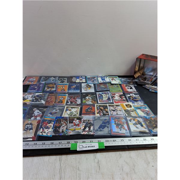 Collection of Pokemon Cards, Reprints, and Rookie Sports Cards, Cannot Authenticate