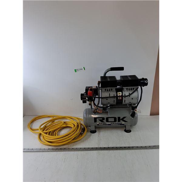 Rok Air Compressor Powers On with with Air Compressor Tube, Pickup Only