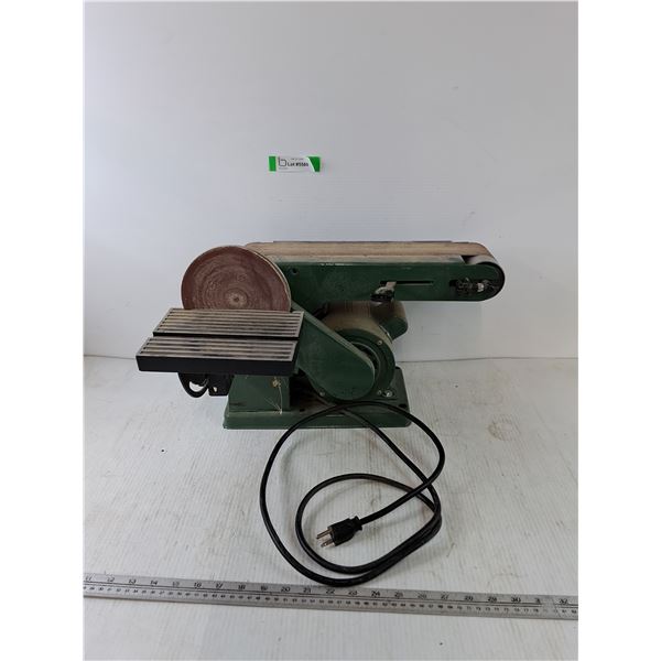 Belt and Circular Standing Sander Powers On But Doesn't Move, As-Is, Pickup Only