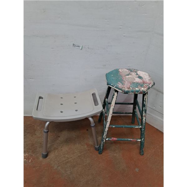 *(2) Small Stools No Shipping