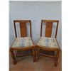 Image 1 : *(2) Wooden Chairs No Shipping