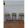Image 1 : *(3) Metal Stools No Shipping