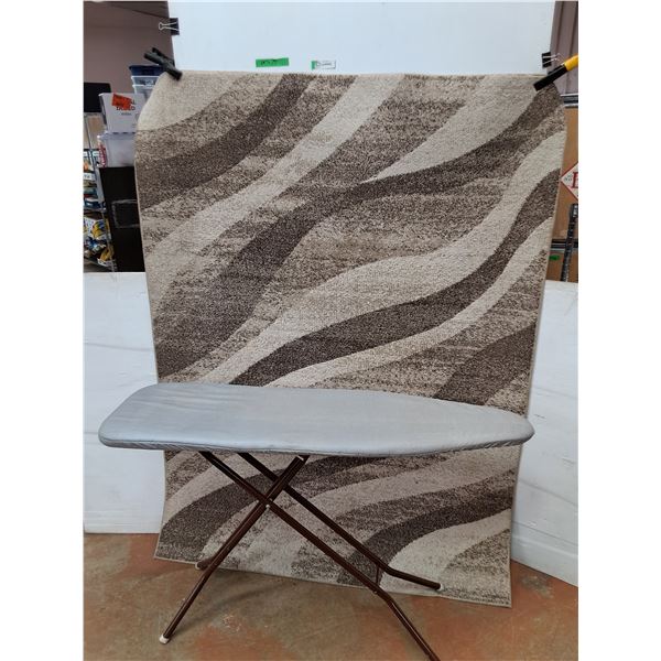 *Large Rug 59" x 79" and Ironing Board No Shipping