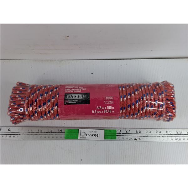 Diamond Braided Poly Rope