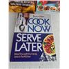 Image 4 : (3) Cookbooks- Rotisserie Grilling Cookbook, Cook Now Serve Later, Red Hot