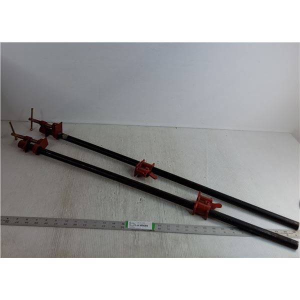 Bessey 3/4" Pipe Clamps 36" Cannot Ship