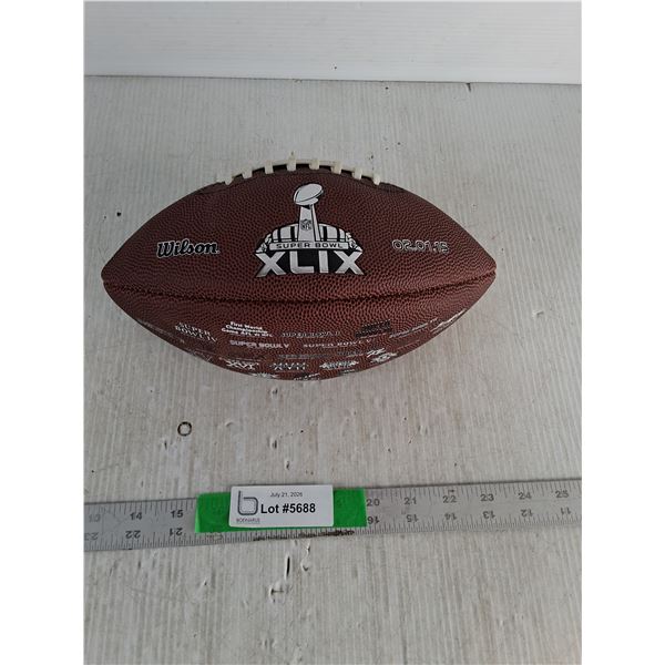 Super Bowl XLIX Football