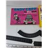 Image 2 : (4) Snowy Train Toy Pieces with (6) Tracks, (6) Books, Andy Capp, Race Riots, Bedpan Alley