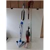Image 9 : Bissell Poweredge Steam Mop Powers On With Manual, Vileda Mop Works and Boat Hook