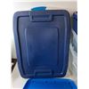 Image 3 : (3) Sterilite Tote Bins with Lids, Pickup Only
