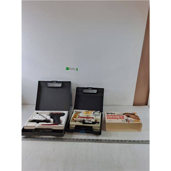 (2) Weller Soldering Kits, Models 230K and 8200 Untested
