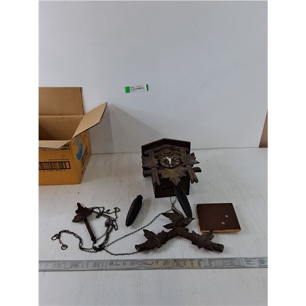 German Cuckoo Clock As-Is