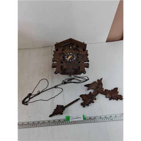 German Cuckoo Clock As-Is