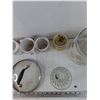 Image 7 : (4) Vases, (3) Glasses, (5) Coffee Cups, (1) Bowl, (1) Cooking Lid